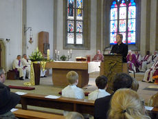 Festgottesdienst zum 50jahrigen Priesterjubiläum von Stadtpfarrer i.R. Geistlichen Rat Ulrich Trzeciok (Foto: Karl-Franz Thiede)